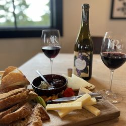 Rose Vineyards and Winery - Wine and cheese board