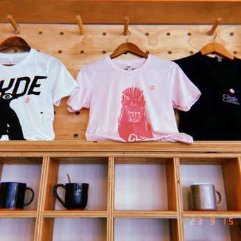 Clyde Coffee - Clyde coffee shirts. Godzilla is in the house! - Coffee & Tea Near Me - Missoula, Montana