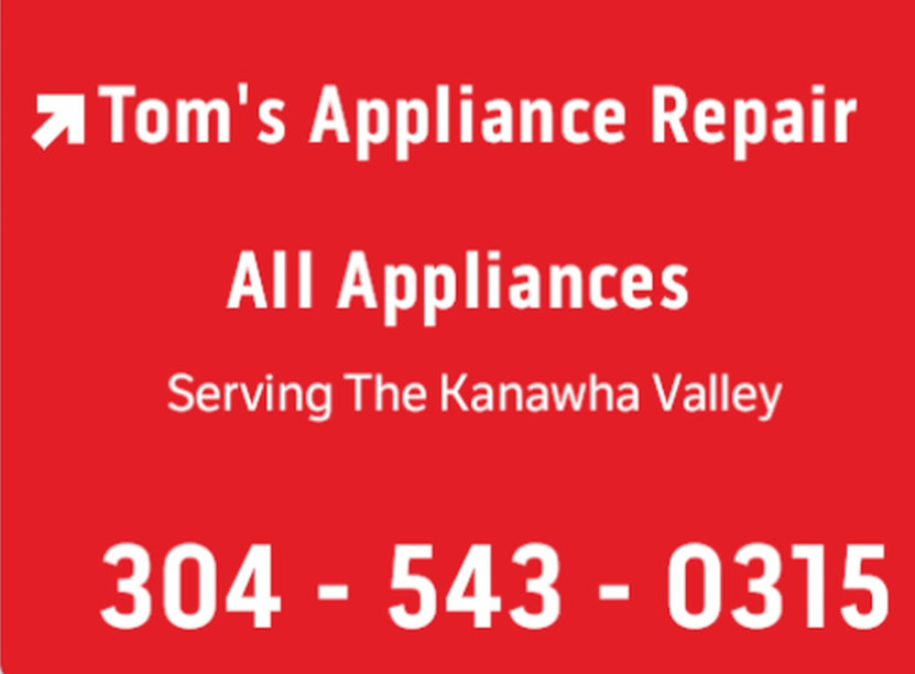TOM’S APPLIANCE REPAIR Charleston, West Virginia Appliances
