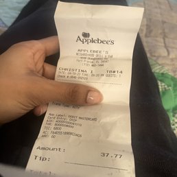 "Christina I" was waiter, won't be returning back