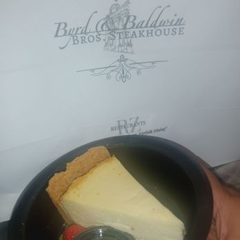 Byrd & Baldwin Bros Steakhouse - Cheese cake - Steakhouses Near Me - Norfolk, Virginia Byrd & Baldwin Bros Steakhouse - Cheese cake - Steakhouses Near Me - Norfolk, Virginia