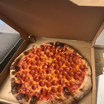 Smiling With Hope Pizza - NY style Pepperoni - Pizza Near Me - Reno, Nevada Smiling With Hope Pizza - NY style Pepperoni - Pizza Near Me - Reno, Nevada