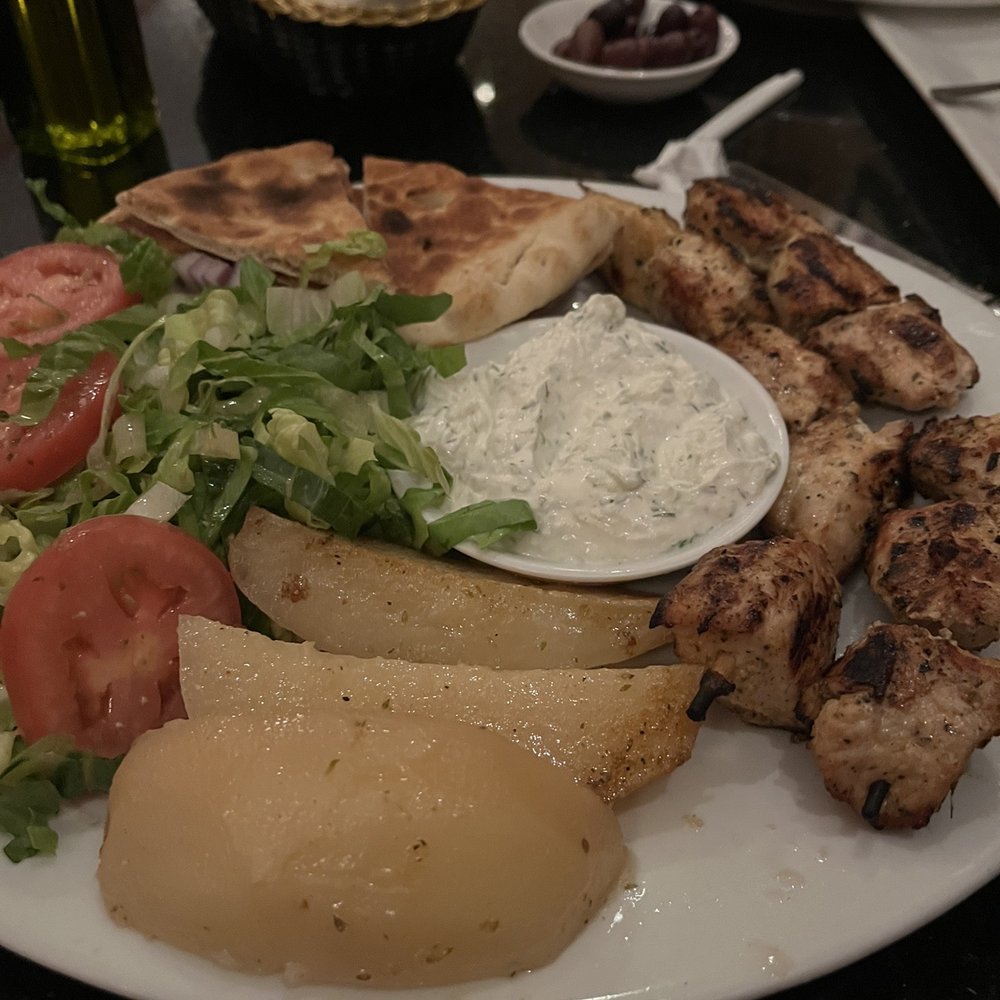 Greek City Restaurant - Chicken souvlaki - Greek Near Me - Ramsey, New Jersey
