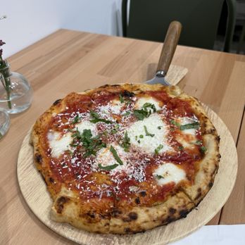 The Outpost - Margherita pizza - Pizza Near Me - Riverside, California The Outpost - Margherita pizza - Pizza Near Me - Riverside, California