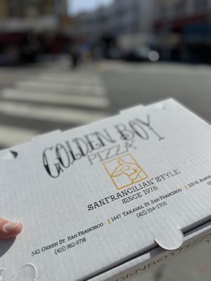 Golden Boy Pizza by null