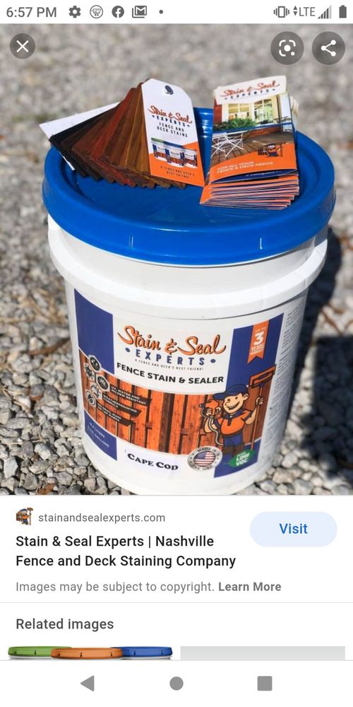 Slide of Stain And Seal Experts