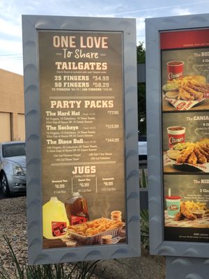 Menu photo 2 Raising Cane's Chicken Fingers Glendale, AZ Menu photo 2 Raising Cane's Chicken Fingers Glendale, AZ