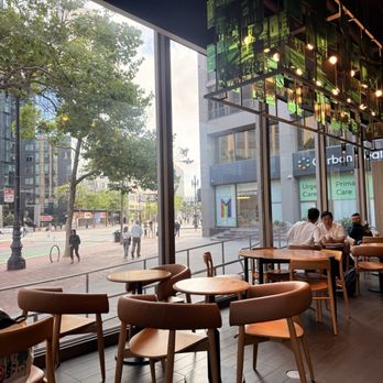 Starbucks - Seating and view - Coffee & Tea Near Me - San Francisco, California Starbucks - Seating and view - Coffee & Tea Near Me - San Francisco, California