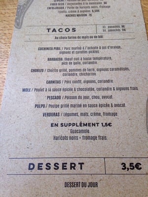 Menu photo 5 Piquin Lyon, 69