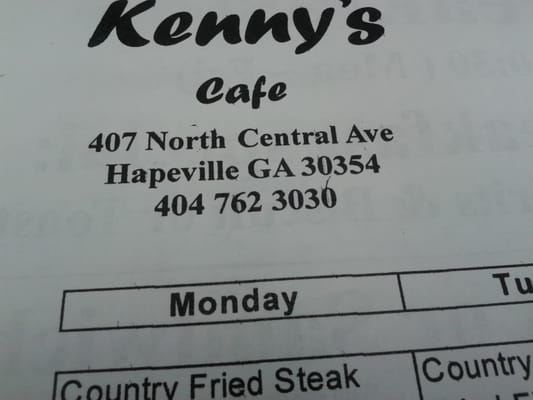 Kenny's Cafe by null