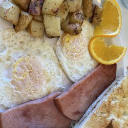 Living Grace Café - Breakfast with ham!