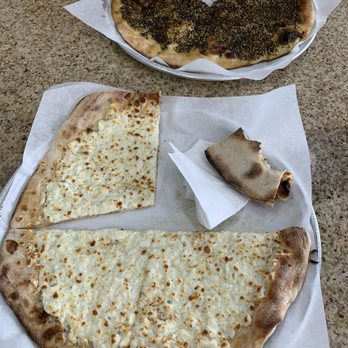 Al Amir Bakery - Top--Zaatar Bottom--cheese  Both are very yummy - Bakeries Near Me - Anaheim, California