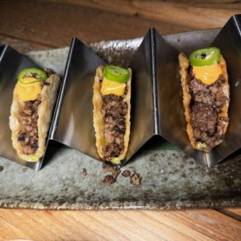 Tanuki River Landing - Wagyu tacos - Japanese Near Me - Miami, Florida