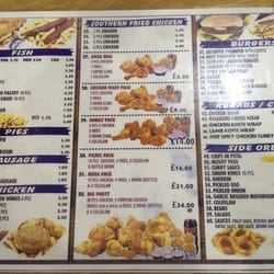 Salt & Vinegar - The menu.