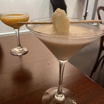 Bricklane Curry House, Jersey City, NJ - Rasmalai martini and Spiked mango lassi - Indian Near Me - Jersey City, New Jersey