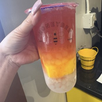 Honeybee Boba Cafe - My own creation.. - Bubble Tea Near Me - Sacramento, California Honeybee Boba Cafe - My own creation.. - Bubble Tea Near Me - Sacramento, California