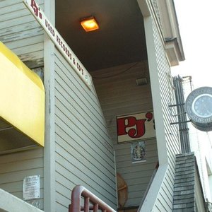 Photo of PJ's Used Records - Ann Arbor, MI, United States. There's a long, narrow flight of stairs to get up to PJ's.