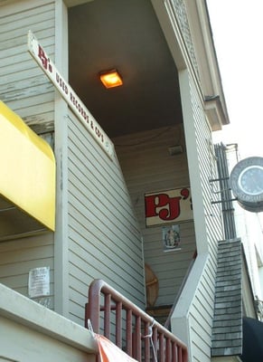 Photo of PJ's Used Records - Ann Arbor, MI, US. There's a long, narrow flight of stairs to get up to PJ's.