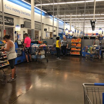 Walmart Supercenter - Scan & Go Checkout Section - Department Stores Near Me - Plano, Texas