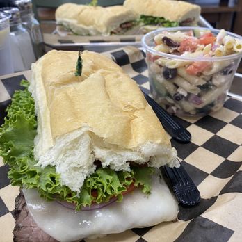 The Local Deli - Turkey & Roast beef on sourdough with provolone!  Mmm mmm tasty and big! - Delis Near Me - Rathdrum, Idaho