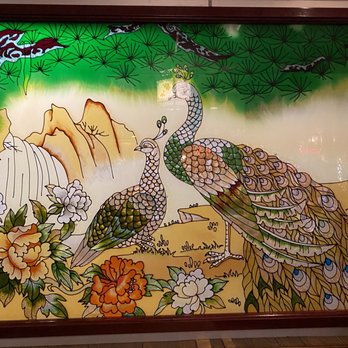 China Restaurant - two peacocks and a pine tree - Chinese Near Me - Harlingen, Texas