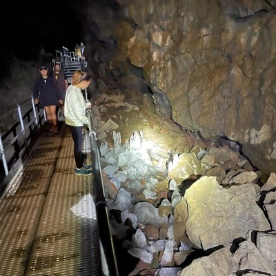 Lava River Cave by null