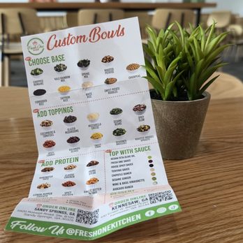 Fresh One Kitchen - Menu Guide - Health Markets Near Me - Kennesaw, Georgia