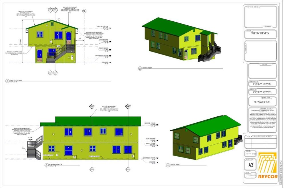 Slide of Reycor General Construction