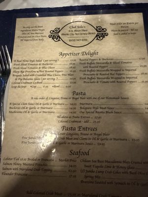 Menu photo 8 Chef Vola's Atlantic City, NJ