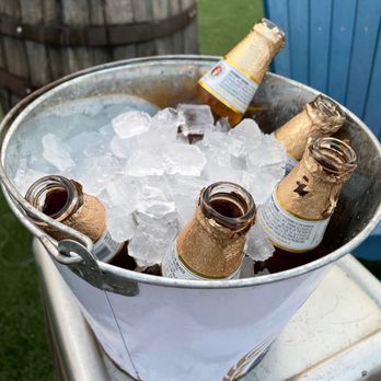 Little Woodrow's Lubbock - a bucket full of beer bottles - Beer Bar Near Me - Lubbock, Texas