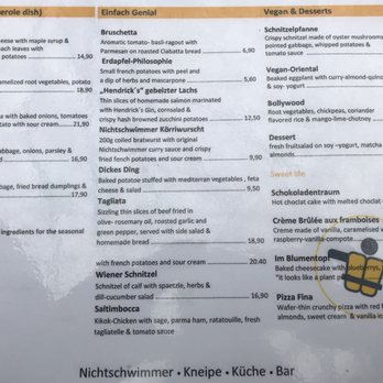 Nichtschwimmer - Menu - German Near Me - Bielefeld, NW