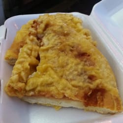 The Blue Lagoon - Pizza crunch (deep fried pizza for us yanks)