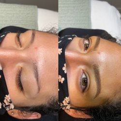 Yorokobi Brows - Client had no tail, so we used microblading and some shading to complete the brow