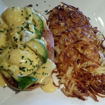 The Scratch Room - California  benedict. Hash browns are crispy and delicious! - Breakfast & Brunch Near Me - Anaheim, California