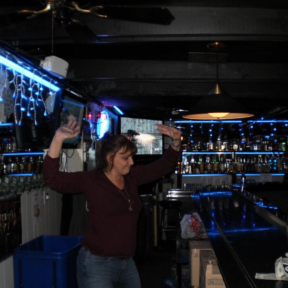 R Place - Lisa the Bartender does a dance - Dive Bars Near Me - Melrose Park, Illinois R Place - Lisa the Bartender does a dance - Dive Bars Near Me - Melrose Park, Illinois