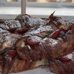 Raspberry Almond Croissant