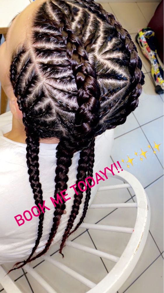LADY B’S HAIR WRAP & BRAID DESIGNS - Updated December 2025 - 58 Photos ...