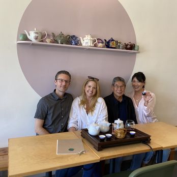 Callisto Tea House - Enjoying a delightful tea tasting at Callisto Tea House! - Tea Rooms Near Me - Pasadena, California