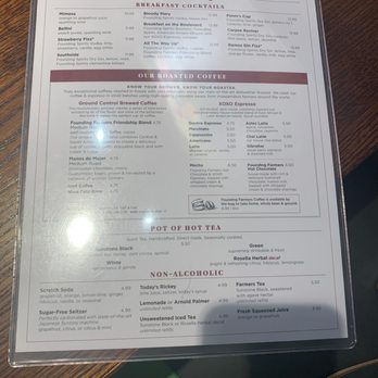 Founding Farmers DC - Menu - American Near Me - Washington, DC, District of Columbia