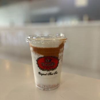 ChaTraMue Original Thai Tea - Yuzu Thai Tea - Bubble Tea Near Me - Los Angeles, California