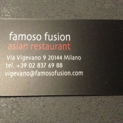 Famoso Fusion - Indirizzo