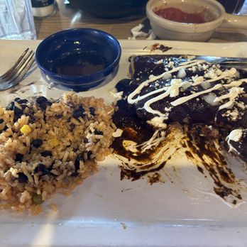 Poblanos Mexican Grill & Bar - Enchiladas with mole. - Mexican Near Me - Clearwater, Florida Poblanos Mexican Grill & Bar - Enchiladas with mole. - Mexican Near Me - Clearwater, Florida