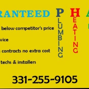 Guaranteed Plumbing Heating Air - Plumbing Near Me - Streamwood, Illinois Guaranteed Plumbing Heating Air - Plumbing Near Me - Streamwood, Illinois