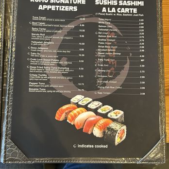 Kumo - Menu - Japanese Near Me - Buffalo, New York