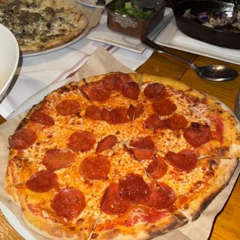 La Bicyclette - Classic pepperoni pizza - French Near Me - Carmel, California