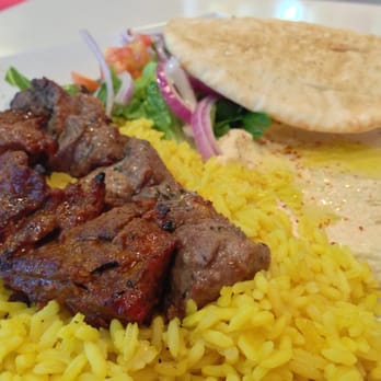 Mashawi Grill - Lamb and Shish Kabob Plate - Mediterranean Near Me - Redondo Beach, California