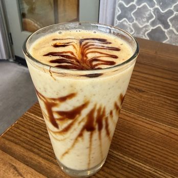 Mazra - BANANA DATE SHAKE - Middle Eastern Near Me - San Bruno, California Mazra - BANANA DATE SHAKE - Middle Eastern Near Me - San Bruno, California