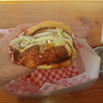 Howlin' Ray's - Chicken sandwich! Best item on the menu. - Southern Near Me - Los Angeles, California