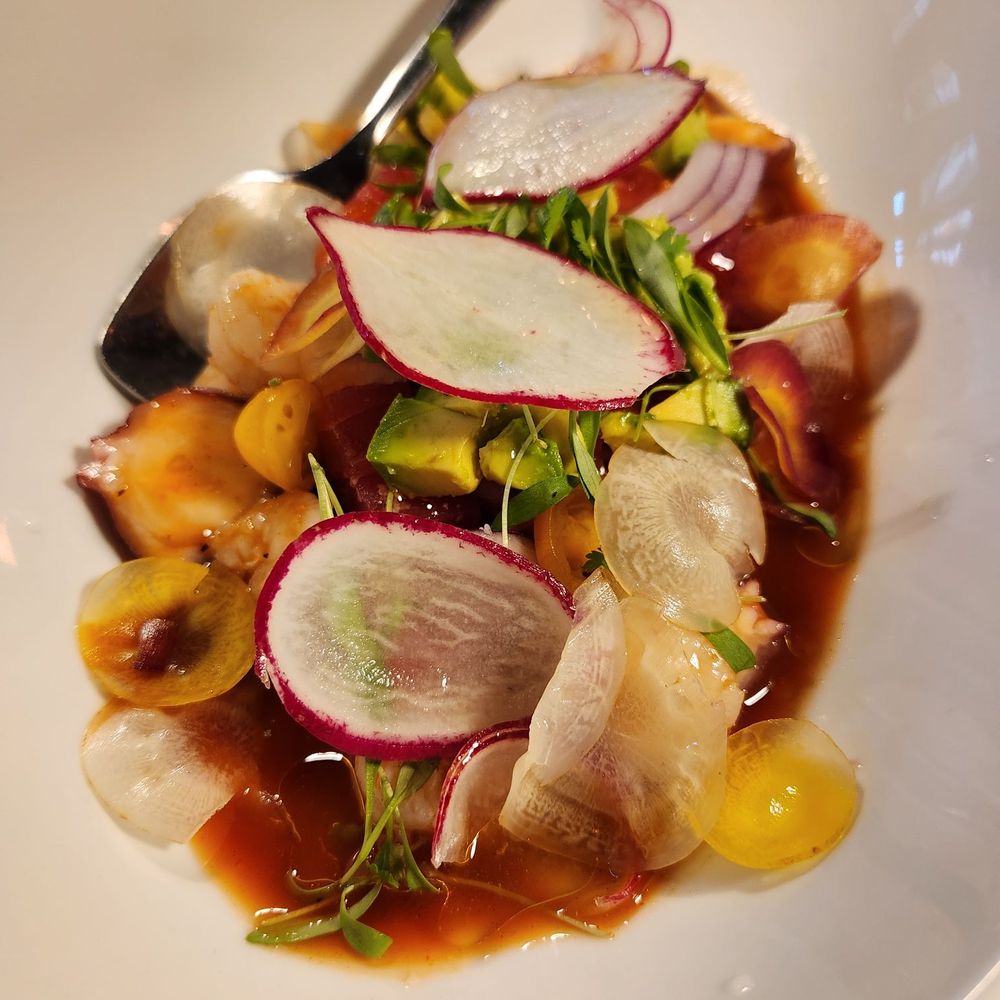 Toro Bravo - Ceviche mixto $28 - Steakhouses Near Me - Reno, Nevada