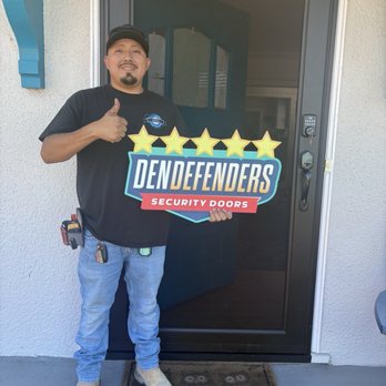 Den Defenders Security Doors - Completed screen door installation by Juan from Den Defenders. - Door Sales/Installation Near Me - Stockton, California Den Defenders Security Doors - Completed screen door installation by Juan from Den Defenders. - Door Sales/Installation Near Me - Stockton, California